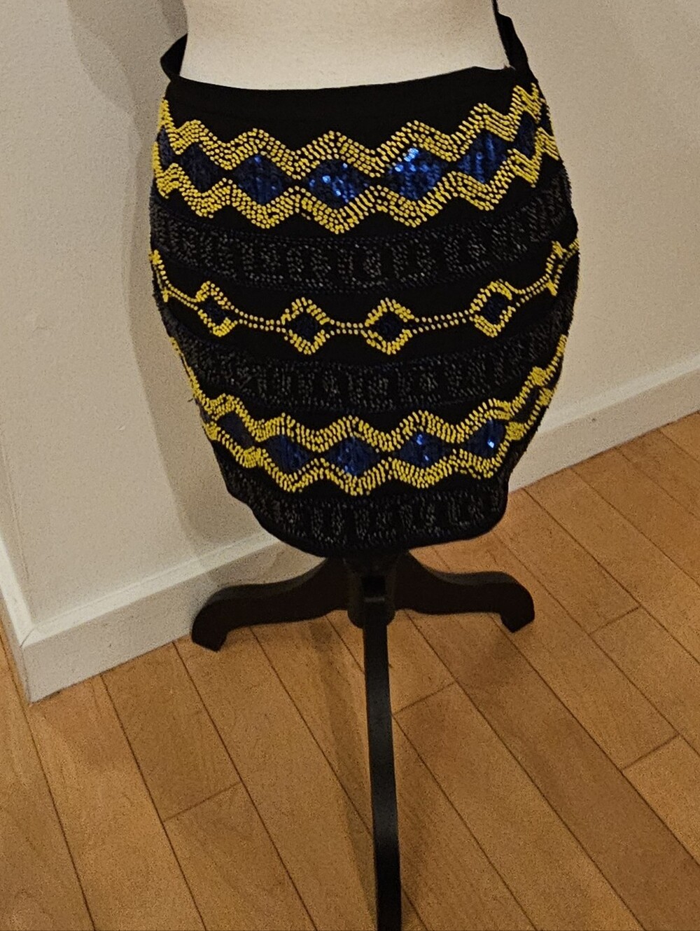 Y2k Beaded Mini Skirt